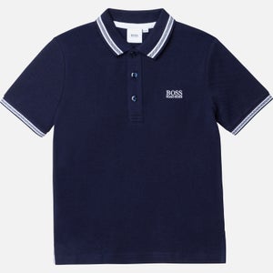 Hugo Boss Boys' Short Sleeve Classic Polo Shirt - Navy