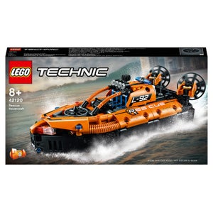 LEGO 42120 Technic Aerodeslizador de Rescate a Avión, Juguete de Construcción 2 en 1, Vehículo para Niños y Niñas +8 Años