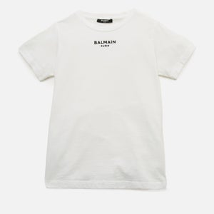 Balmain Boys' T-Shirt - Bianco/Nero