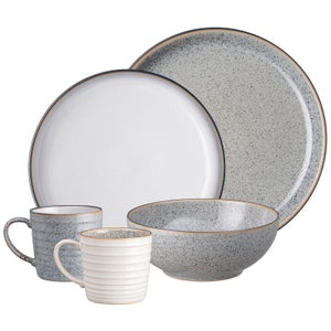 Denby Studio Grey Tableware Set - 16 pcs