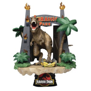 Beast Kingdom Jurassic Park Park Gate D-State Diorama