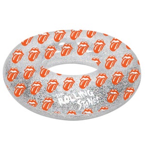 Sunnylife Pool Ring - Rolling Stones Lips Glitter