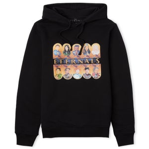 Marvel Eternals Gold Arch Tiles Unisex Hoodie - Zwart