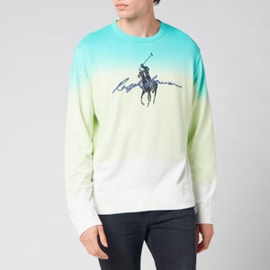 Polo Ralph Lauren Men's Spa Terry Sweatshirt - White Dye Multi