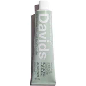 Davids Natural Toothpaste – Peppermint