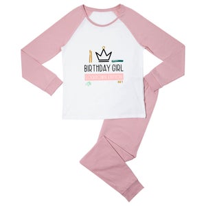 Birthday Girl Lockdown Edition Women's Pyjama Set - White/Pink