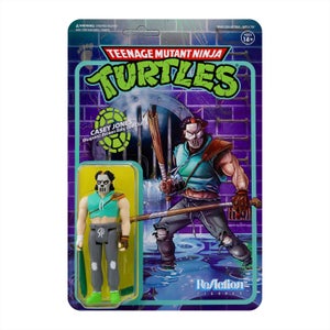 Super7 Figura de Acción de las Tortugas Ninja Adolescentes - Casey Jones
