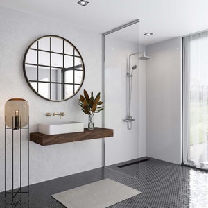 Wetwall Elite Post Formed Shower Wall Panel Artico 2420x1200x10mm