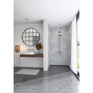 Wetwall Elite Tongue & Grooved Shower Wall Panel Caliza 2420mm x 1200mm x 10mm