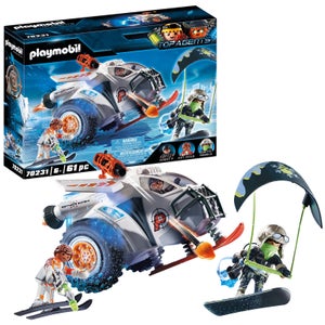 Playmobil Top Agents V Spy Team Snow Glider (70231)