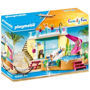 Playmobil Family Fun Beach Hotel Bungalow with Pool (70435)