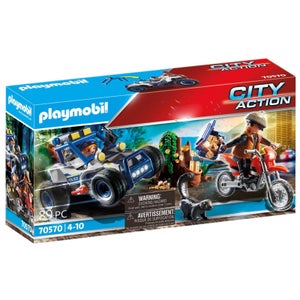 Playmobil City Action Police Off-Road Car with Jewel Thief (70570)
