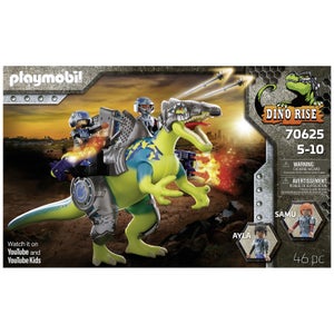 Playmobil Dinos Spinosaurus: Double Defense Power (70625)
