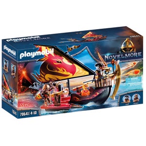 Playmobil Novelmore Knights Burnham Raiders Fire Ship (70641)