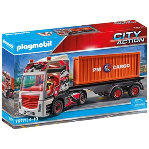 Playmobil Truck with Cargo Container (70771)