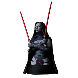 Gentle Giant Star Wars: The Clone Wars Asajj Ventress Büste im Maßstab 1:6