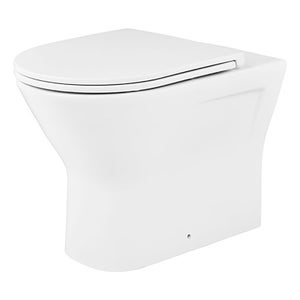 Falcon White Toilet Seat for Comfort Height Toilets