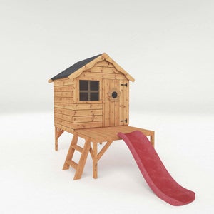 Mercia Snug Playhouse Tower and Slide