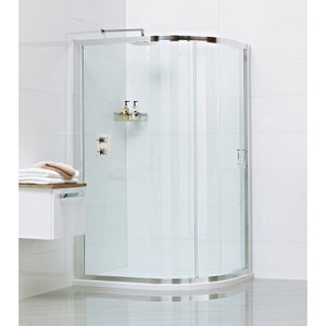 Lustre 1200x800mm Offset Quadrant Shower Enclosure
