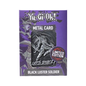 Yu-Gi-Oh ! Lingot Lustre noir Soldat Premium Édition Limitée