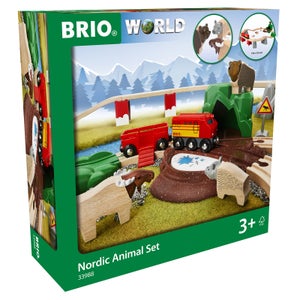 Brio Nordic Animal Train Set