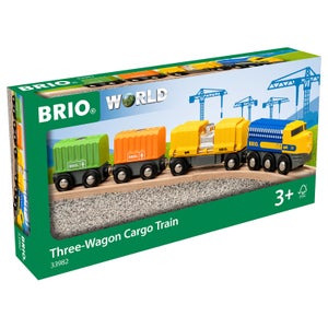 Brio Three Wagon Cargo Train