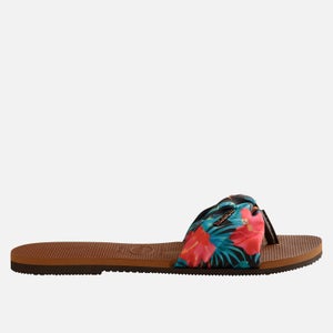 Havaianas Women's Saint Tropez Slide Sandals - Rust