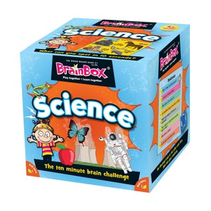 Juego de cartas BrainBox - Edición Ciencia Refresh (55 cartas)
