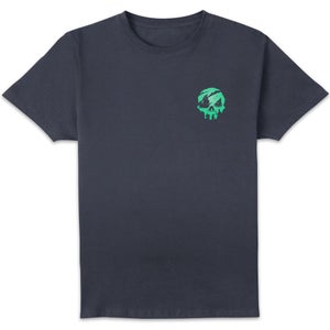 Sea Of Thieves Pocket Skull Unisex T-Shirt - Navy