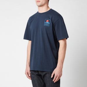 Edwin Men's Sunset On Mt Fuji T-Shirt - Navy Blazer