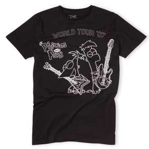 Cakeworthy Phineas And Ferb World Tour T-Shirt