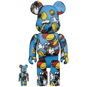 Medicom Grafflex Arts 100 X 400 Bearbrick 2-Pack