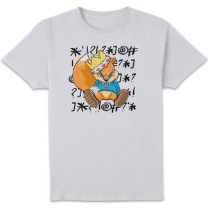 Conker Body Graffiti Background Unisex T-Shirt - White