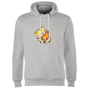 Conker Face Hoodie - Grey
