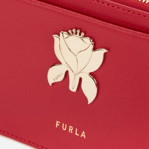 Furla Women's Tuberosa Mini Card Case - Ruby