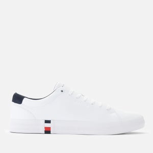 Tommy Hilfiger Men's Premium Corporate Vulcanised Trainers - White