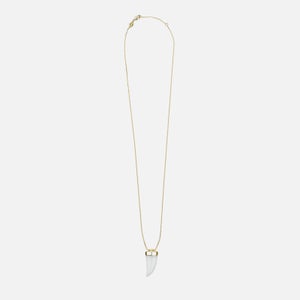 Anni Lu Women's Jaws Small Wave Necklace - Gold