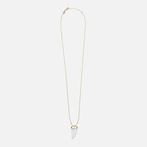Anni Lu Women's Jaws Small Wave Necklace - Gold