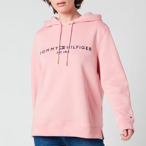 Tommy Hilfiger Women's Regular Hilfiger Hoodie - Glacier Pink