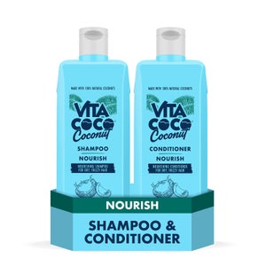 Nourishing Coconut Shampoo & Conditioner, 400ml (2 units)