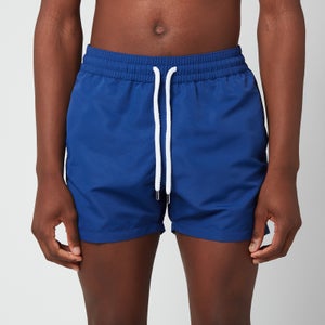 Frescobol Carioca Men's Block Sport Shorts - Navy Blue