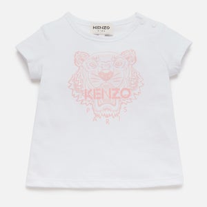 KENZO Toddlers' Tiger T-Shirt - Pink/Optic White