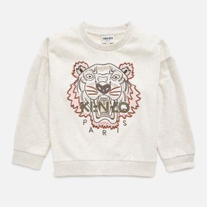 KENZO Girls' Tiger Sweatshirt - Marl Beige