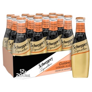 Schweppes Signature Collection Golden Ginger Ale 12 x 200ml