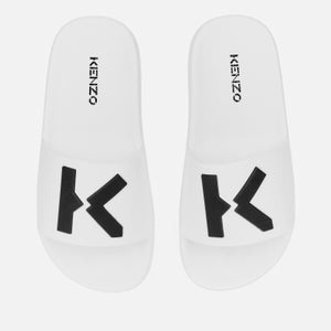 KENZO Kids' Slide Sandals - Optic White