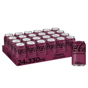 Coca-Cola Zero Sugar Cherry 24 x 330ml