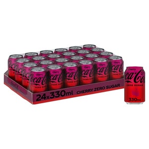 Coca-Cola Zero Sugar Cherry 24 x 330ml