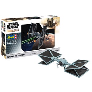 Revell Star Wars Outland Tie Fighter (The Mandalorian) Plastic Buildable Model 1:65 Scale