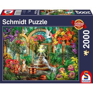 Animals in the Atrium Jigsaw Puzzle (2000 Pieces)