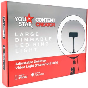 LED Ring Light 26cm with 1.1m Tripod